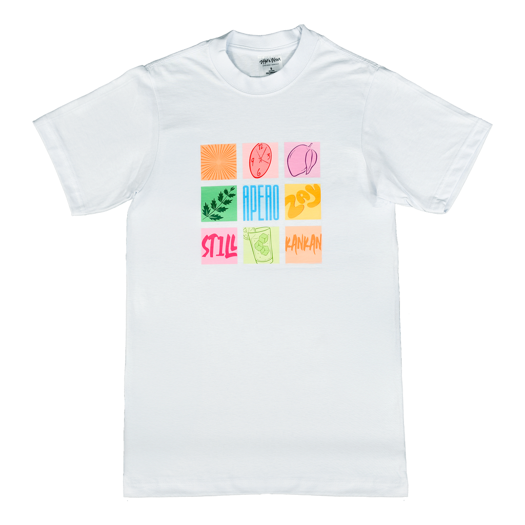 T-shirt Apéro - Blanc
