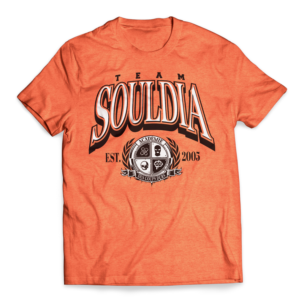 T-shirt Team Souldia College - Orange