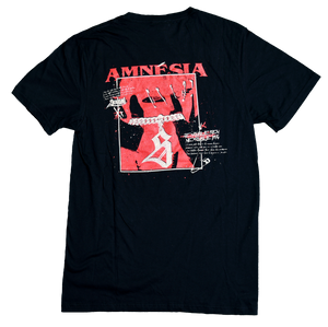 T-shirt Amnésia (noir)