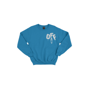 CREWNECK OFF - LANGUAGE SALE SAPPHIRE