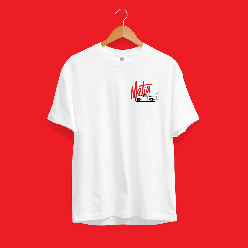 T-shirt Tipatshimushtunan - Matiu (Blanc)